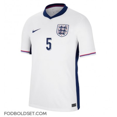 England John Stones #5 Hjemmebanetrøje EM 2024 Kortærmet England John Stones #5 Hjemmebanetrøje EM 2024 Kortærmet
